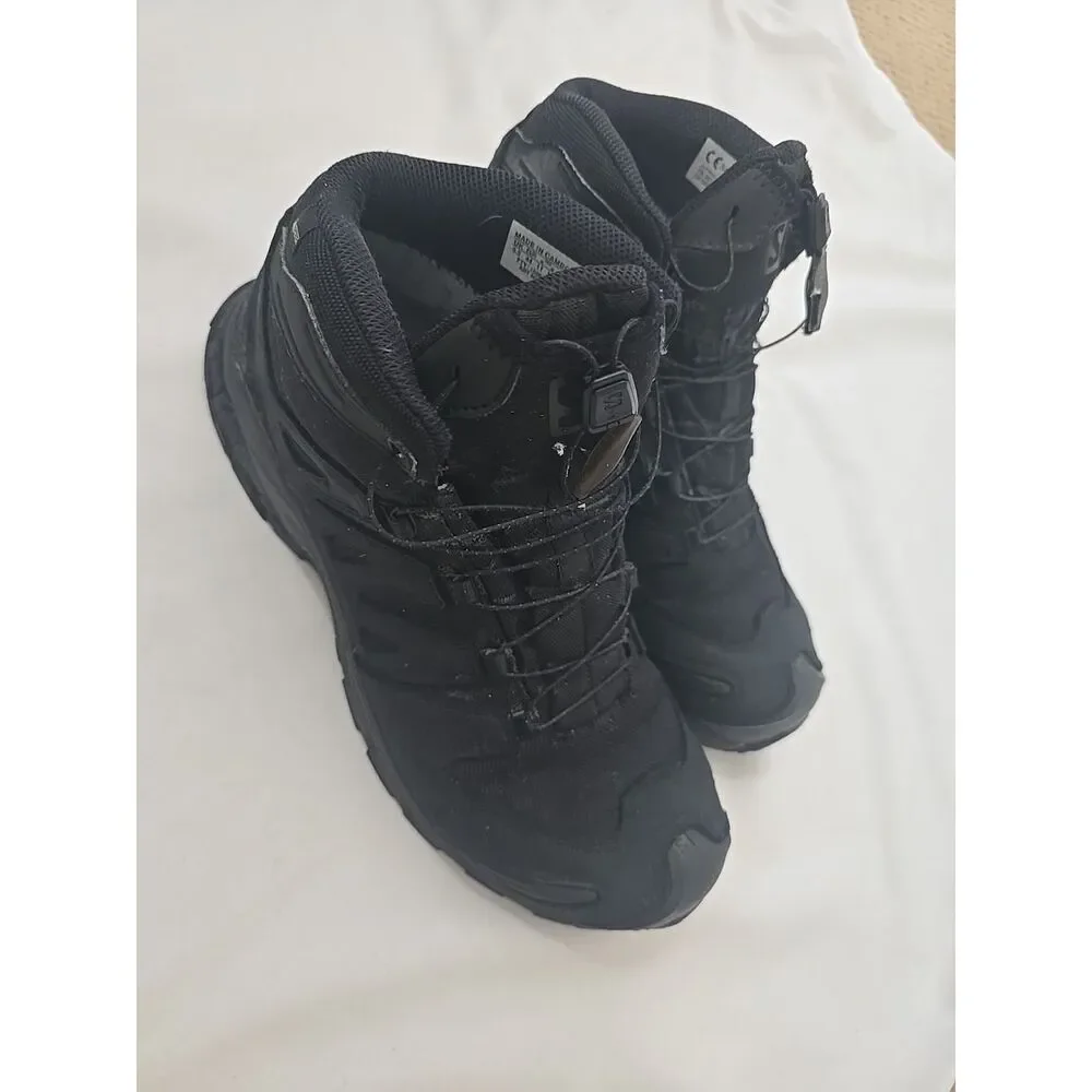 Salomon XA Forces Mid SAS France Black Tactical Quicklace 409781 Boots! Size 9.5